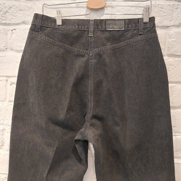 Vintage Rockies Jeans Womens 15/16 Black W31x L35 Tall Yoke Western Cowgirl USA - Picture 5 of 13